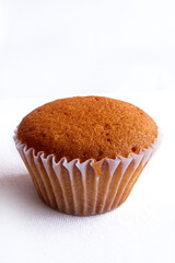 muffin on a white background studio shot 
