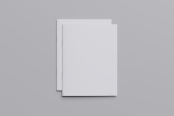 Blank Cover Brochure   
