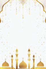 Islamic Muslim Arabian style pattern background