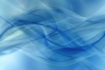 Naklejka premium Abstract blue background with beautiful lines and blur effect