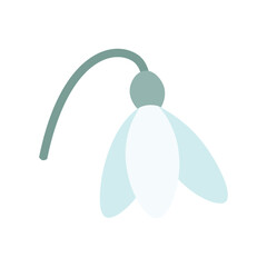 Winter Flower Vector Illustration - 01