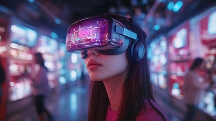 Immersive Digital Marketplace Experience with VR Technology