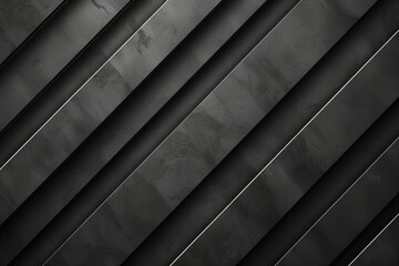 Modern black grunge industrial stripe background. Geometric shape