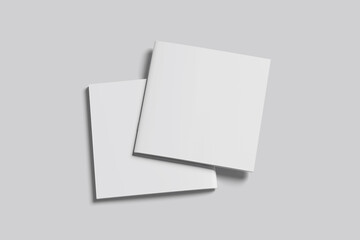 Blank Brochure Square Cover  
   
