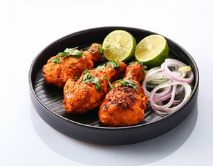Fototapeta premium Chicken Tikka indian food recipe