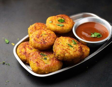 aloo tikki famous street food of india
