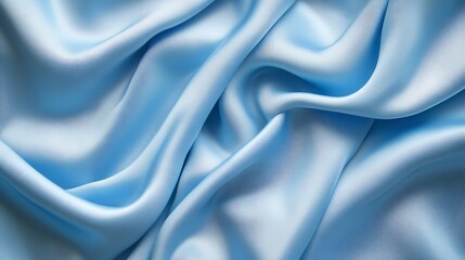 Obraz premium Light baby blue background with a smooth velvet finish