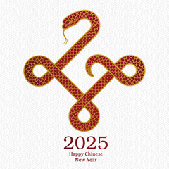 Chinese 2025 New year of the Snake. Cards, posters, banners. Traditional Asian. Printable