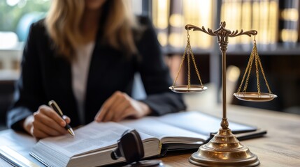 North American small business lawyer consulting client. organized and welcoming environment.