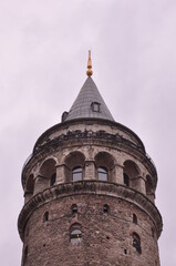 Galata Tower in Istanbul, Turkey