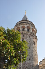 Fototapeta premium Galata Tower in Istanbul, Turkey
