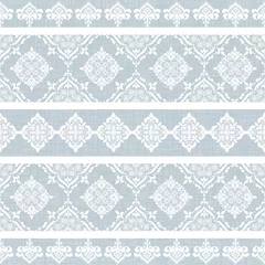 Peel and stick wall murals pattern, geometric design, motif ethnic handmade, Ikat 