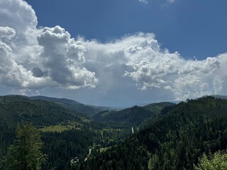 Slavs'ke Lviv mountains Ukraine sky
