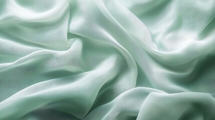 Obraz premium Light mint green background with a fresh, smooth texture