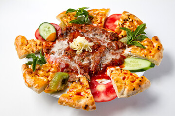 Turkish kebab is one of the most beautiful dishes.
Mince pita, cheese pide, mixed pita, diced pita