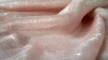 Fototapeta premium Texture of soft blush pink with polished satin sheen