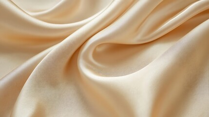Obraz premium Plain golden beige background with a smooth satin effect