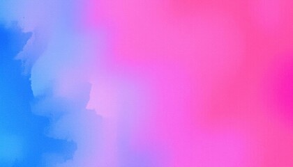 a pink and blue background with a cloud in the middle