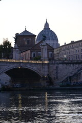 Fototapeta premium view of the town country