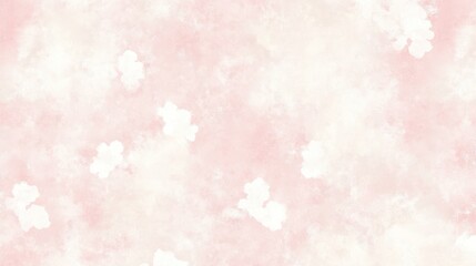 Abstract Pink and White Watercolor Background with Subtle Texture