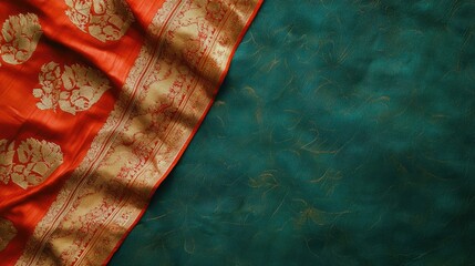 Elegant Fabric with Rich Texture and Patterns