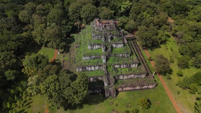 Koh Ker Temple  is a 10th-century temple complex in the north Cambodian jungle. 