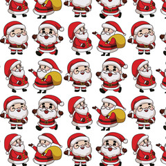 christmas pattern vector illustration