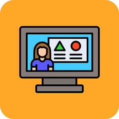 Online learning Icon