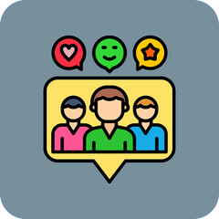 Social engagement Icon