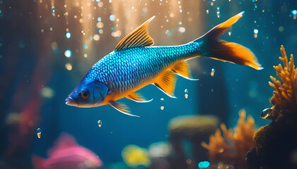Rainbow Glide: A Dance Through the Coral Kingdom.
