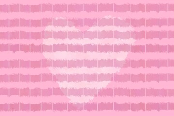 pink background with hearts