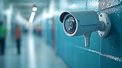 Surveillance cameras enhance security in commercial spaces and public areas