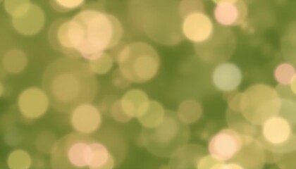Obraz premium blurred green and pink circles of light are shown in this image