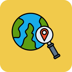 World map Icon