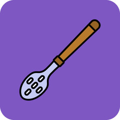 Slotted spoon Icon
