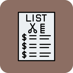 Price list Icon