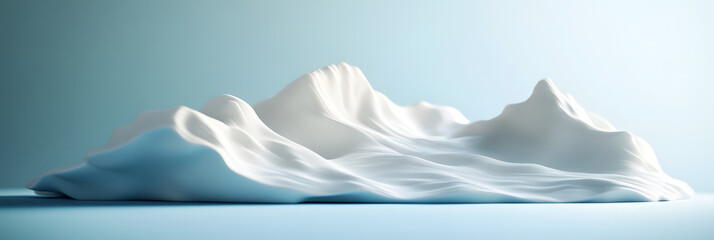 Obraz premium 3D rendering premium minimalist abstract background, plaster aromatherapy base, space, 3D, camera 4D, business, wallpaper, background, poster, advertising, promotion, base map