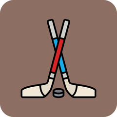 Ice Hockey Icon