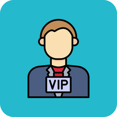 Vip person Icon
