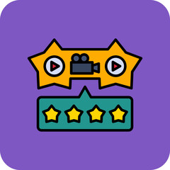 Rate movie Icon
