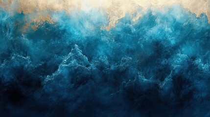 Fototapeta premium blue background marble abstract texture pattern gold watercolor gray white dark paint green luxury background silver blue marble ombre wall color canvas fluid ink gradient water concrete wash art