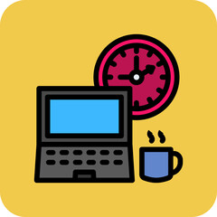 Flexible time Icon