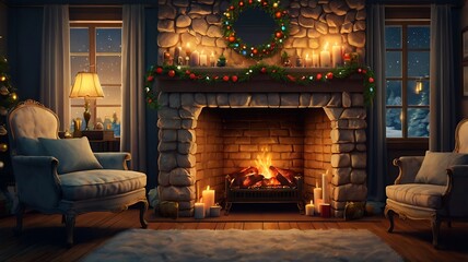 A Nostalgic Christmas: Vintage Holiday Illustrations