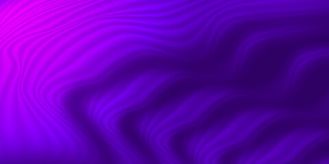 Obraz premium Graphic illustration, dark purple wallpaper. Wave curtain.Template for a website, cover, and background design.