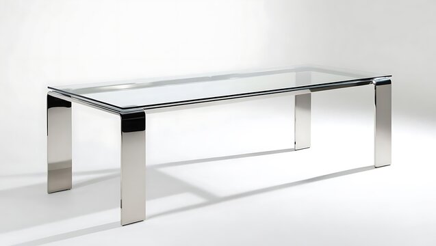 Wooden office desk with chairs, a modern interior design element