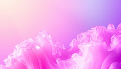 Fototapeta premium purple and pink abstract background with a wave of liquid