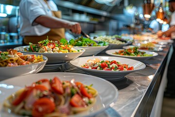 Obraz premium Delicious Food Buffet