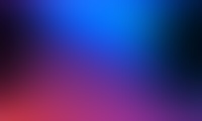 Abstract blurred background image of blue, purple, red colors gradient used as an illustration. Designing posters or advertisements.