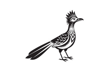 Greater Roadrunner  silhouette  vector bundle illustration, Greater Roadrunner  silhouette 