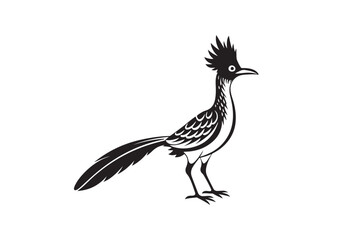 Greater Roadrunner  silhouette  vector bundle illustration, Greater Roadrunner  silhouette 